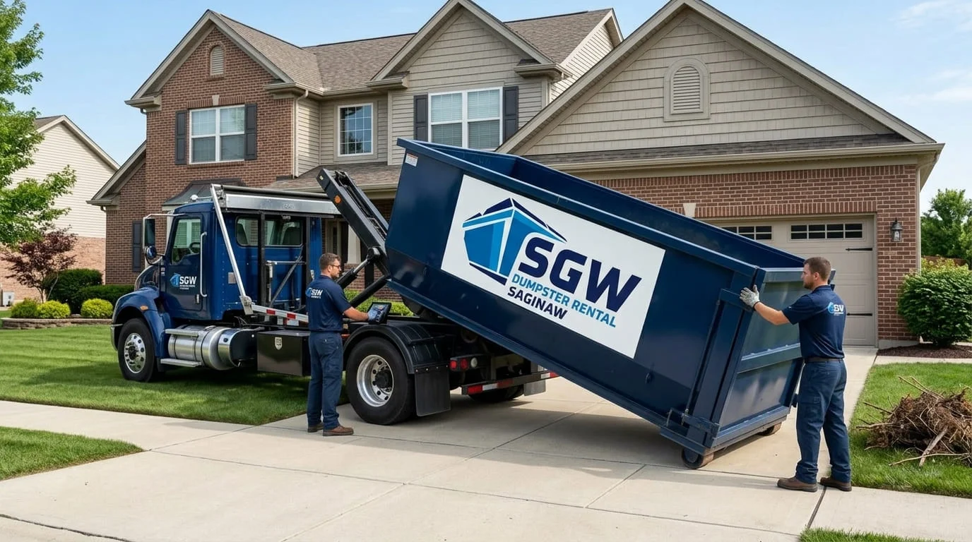 Residential Dumpster Rental Saginaw MI-img
